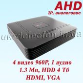  4  DVR-1004AHD PoliceCam