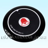 Кнопка вызова официанта RECS HCM-1000 Bell Black USA