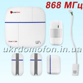 Комплект охранной Wi-Fi GSM сигнализации Smart & Safe 868 PoliceCam