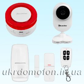 Комплект охранной сигнализации PoliceCam WIFI Smart Siren с WiFi видеокамерой IPC-520