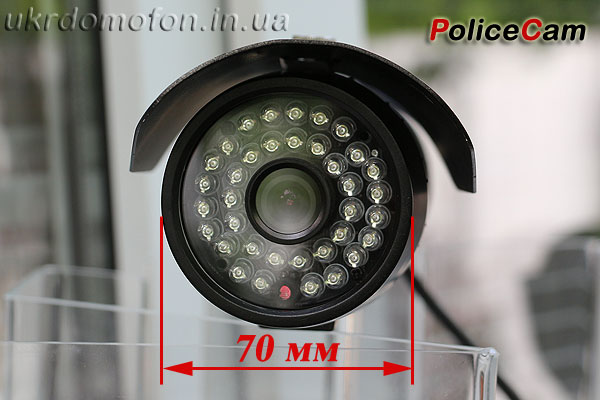 фото объектива камеры видеонаблюдения PoliceCam PC-430 Sony