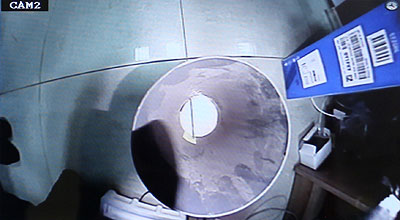 поиск протечки в водопроводной трубе видеокамера 360 градусов