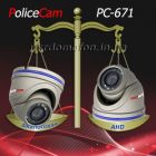 Аналоговая и АНД камеры видеонаблюдения PoliceCam 671 серии | В чем разница?