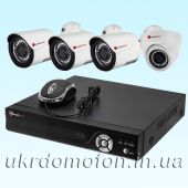 Комплект на 4 камеры PoliceCam PC-516MHD + PC-515MHD + XVR-6104